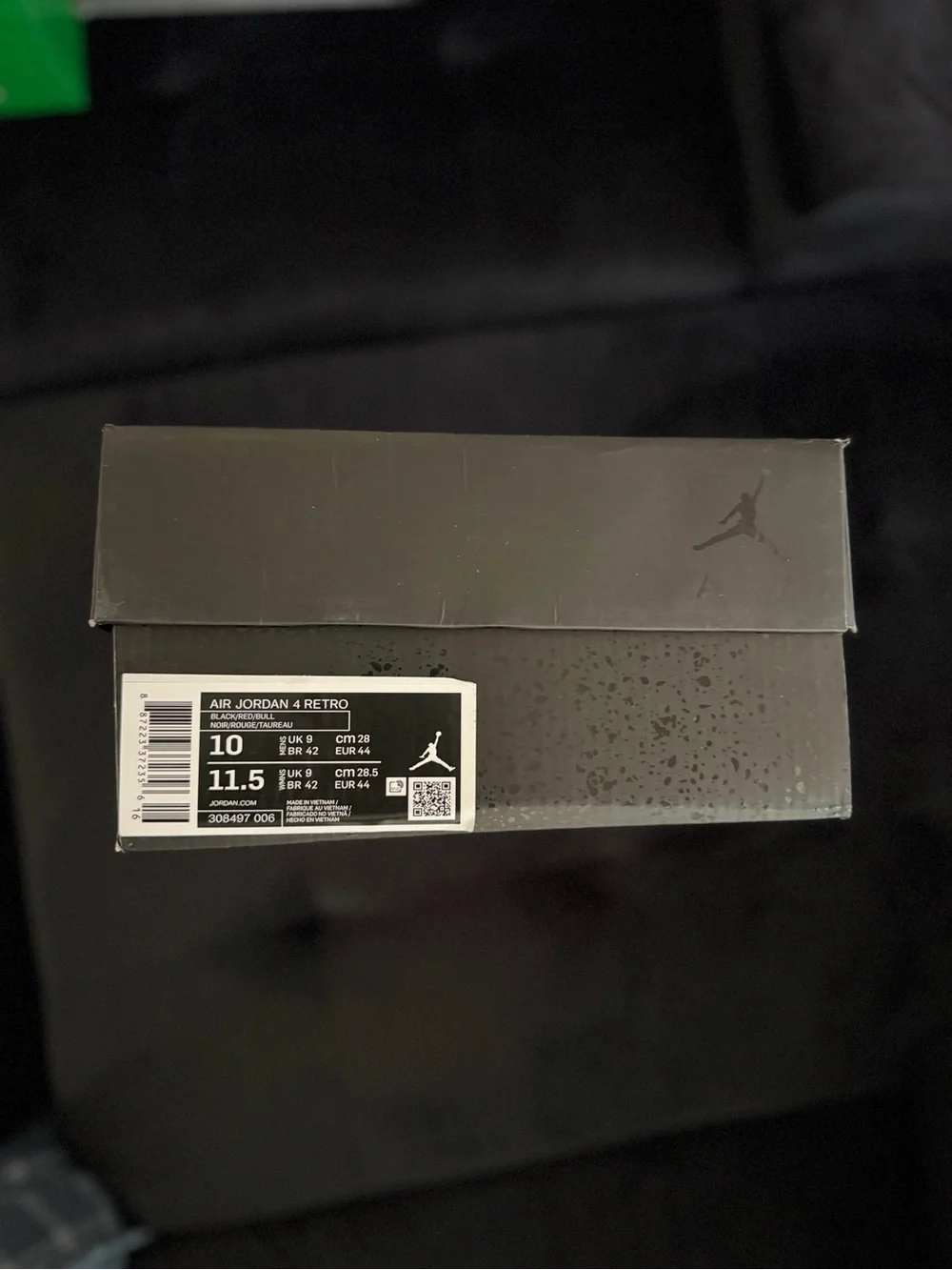 Jordan Black Men's Sneaker - All-Black Jordan 4 Style